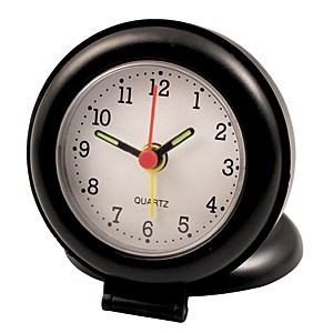 @ - TRAVEL ALARM CLOCK WITH COVER