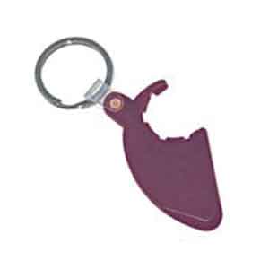 scratchable parking passes and scratch cards key ring