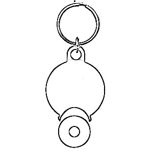TOKEN KEY RING