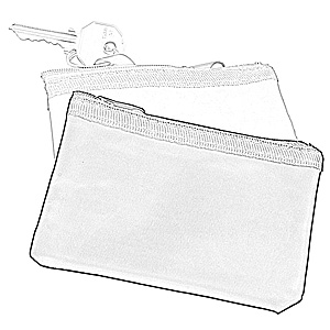 @ - KEY HOLDER WITH ZIP FASTENER