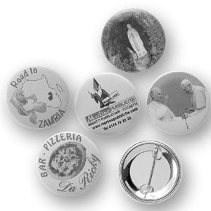 BUTTON PINS WITH CLASP