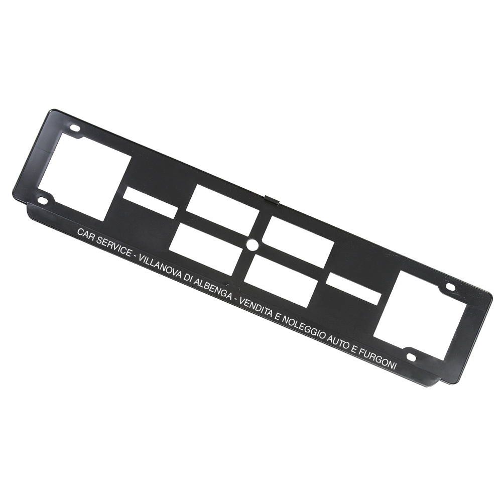 BACK LICENSE PLATE FRAME