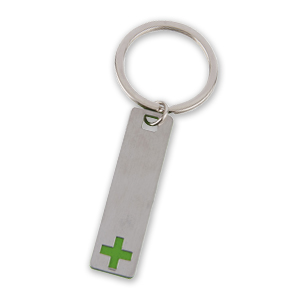 @ - KEYRING CROSS