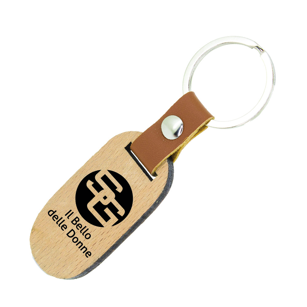 KEY RING WOOD