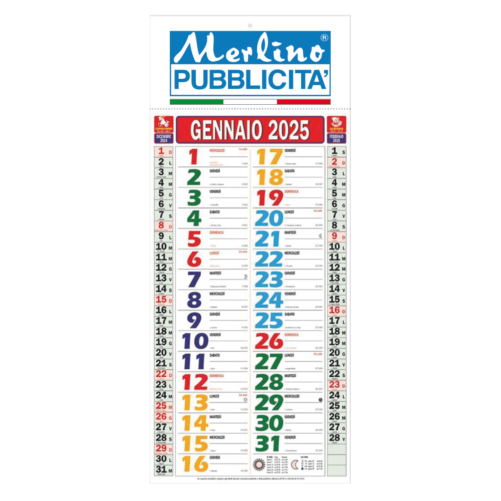 CALENDARIO OLANDESE