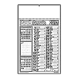 @ - CALENDARIO TRITTICO NOTES