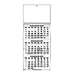 @ - CALENDARIO TRITTICO