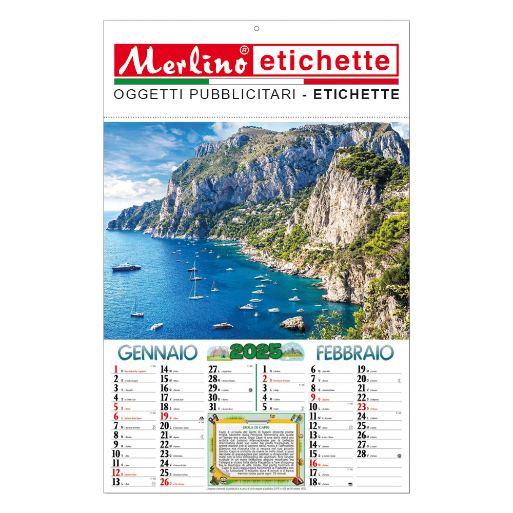 CALENDARIO PAESAGGI D'ITALIA