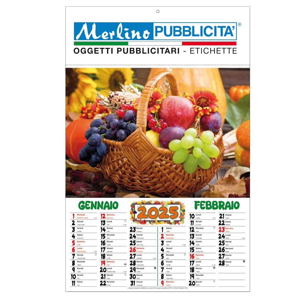 @ - CALENDARIO FRUTTA & VERDURA