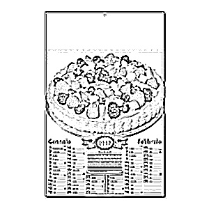 @ - CALENDAR CAKE AND RECIPES