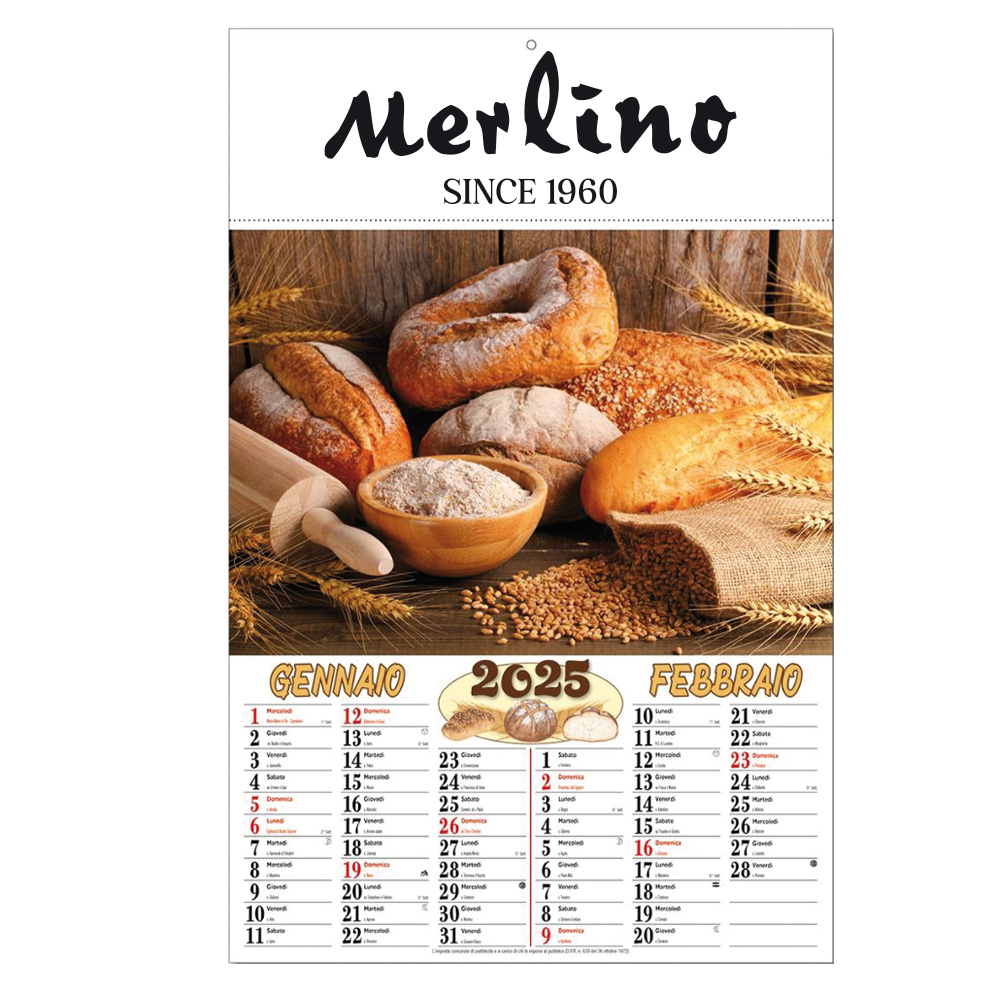 CALENDARIO IL PANE