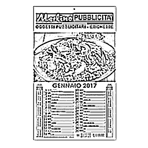 CALENDRIER MENSUEL GASTRONOMIQUE