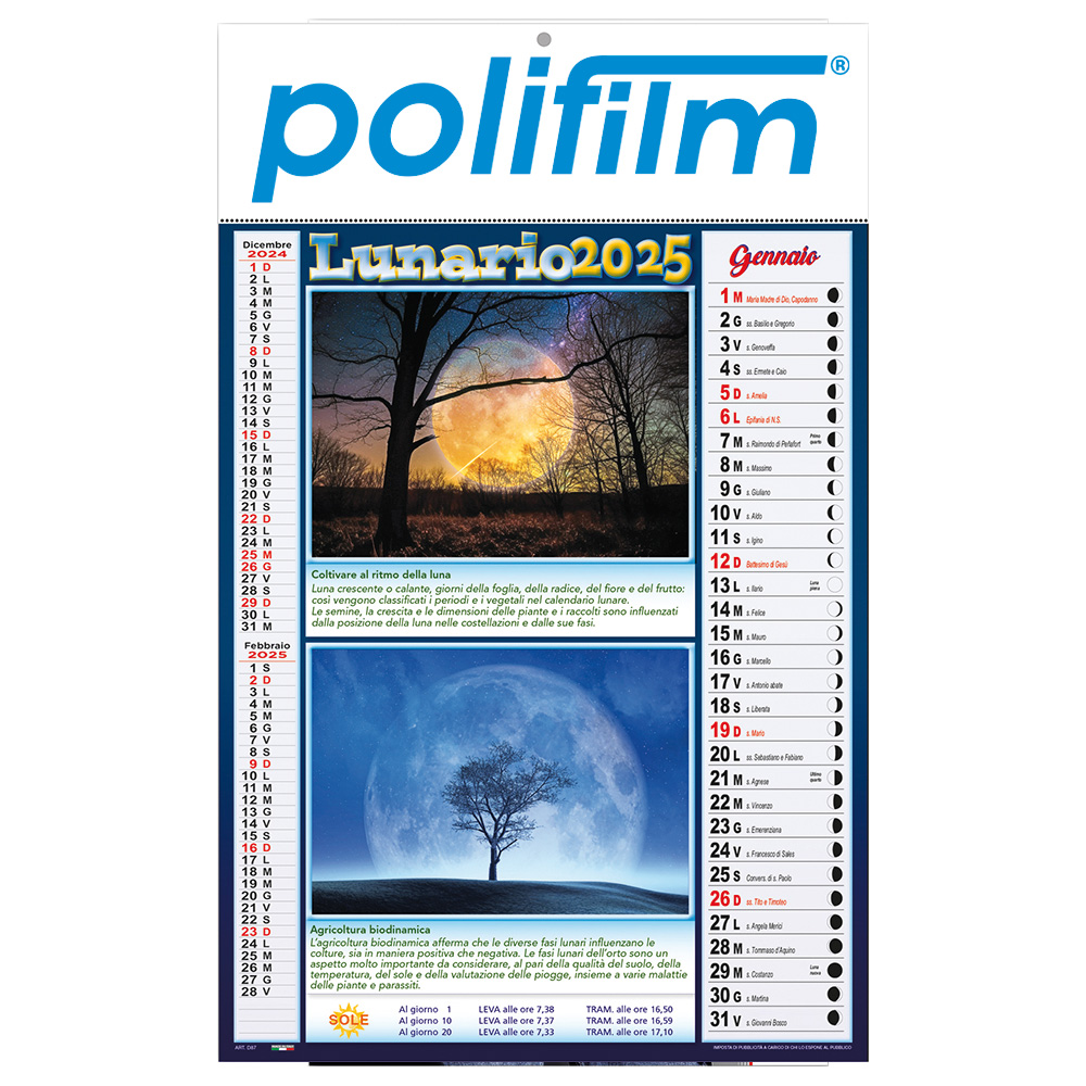 @ - CALENDARIO MENSILE LUNARIO