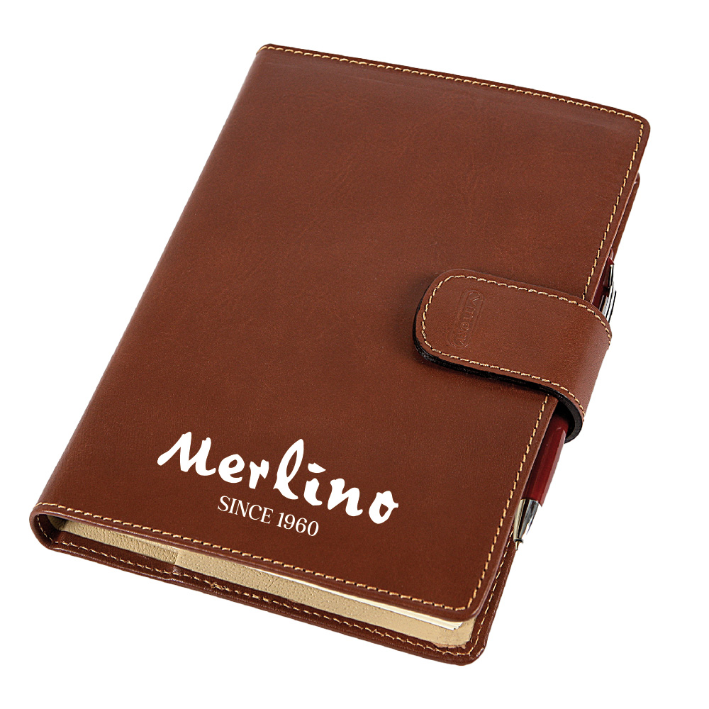 @ - DAILY NOTE-BOOK TRUE LEATHER 17x24