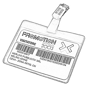 HORIZONTAL NAMETAG