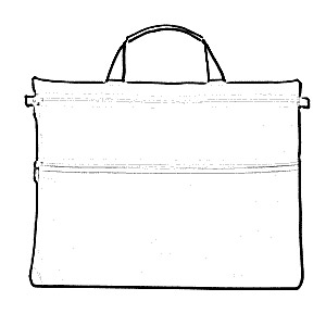 BORSA DOPPIA ZIP