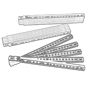 FIBERGLASS FOLDING RULE