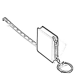 SQUARE MEASURING TAPE