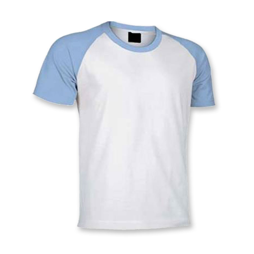 @ - TWO-COLOUR CREW-NECK T-SHIRT 160 GR