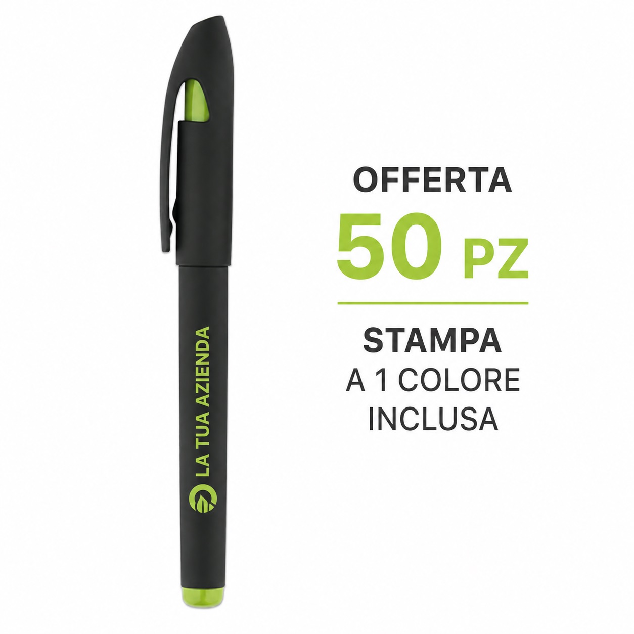 BIRO GEL NERO E VERDE 1644 LOTTO DA 48 PZ