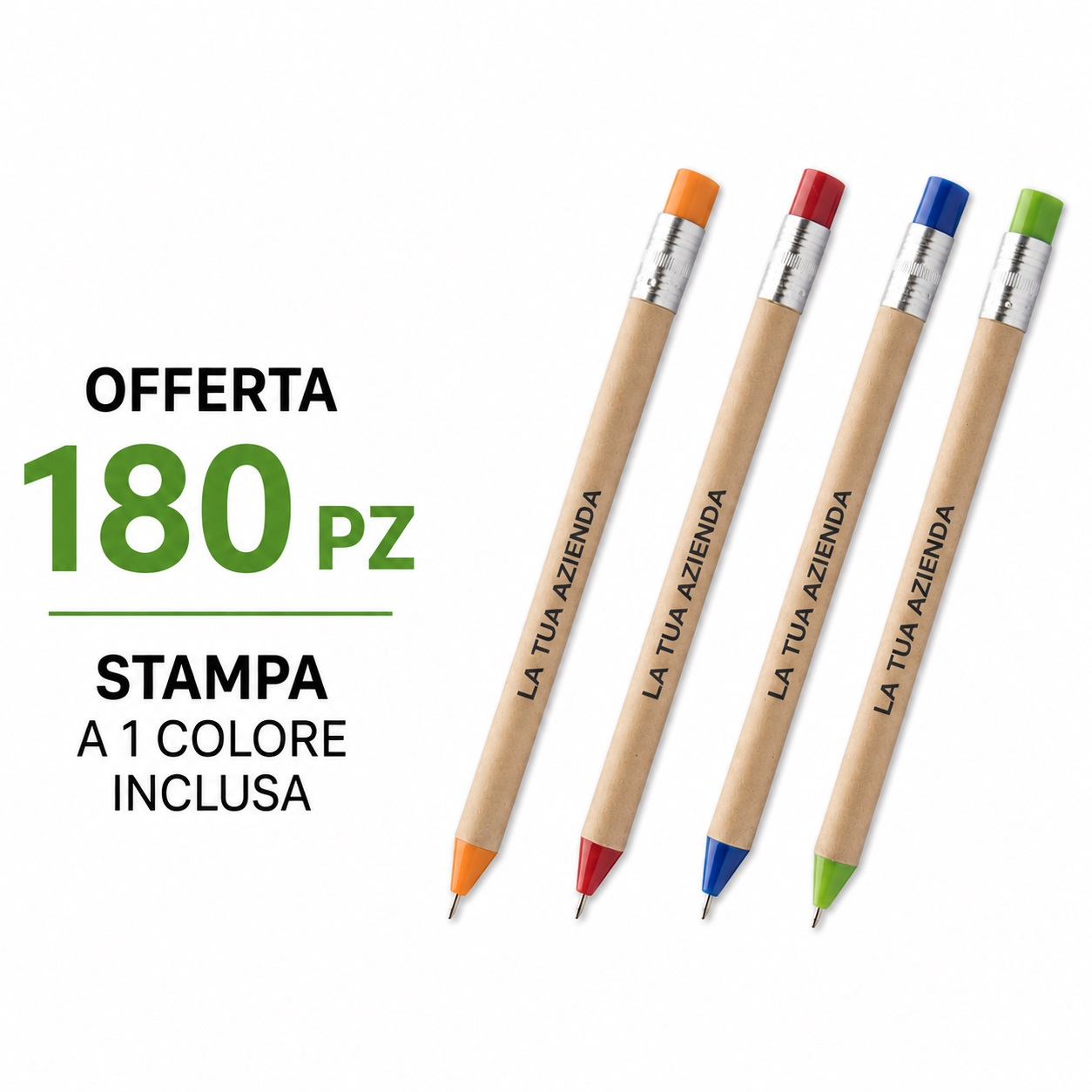 BIRO GREENPEN 1828 LOTTO DA 180 PZ ASSORTITI