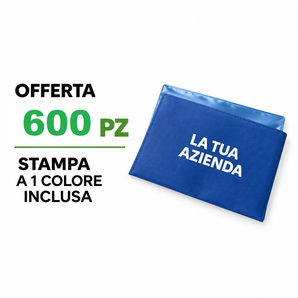  P. LIBRETTO E DOCUMENTI 3 TASCHE 2128 LOTTO DA 600 PZ