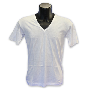 @ - T-SHIRT BLANC COU V