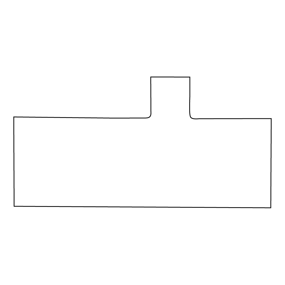 ÉTIQUETTES AUTO-COLLANTES EN BOBINE faÇonné 64X32 mm