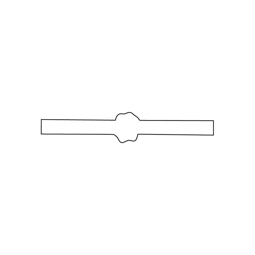 ETICHETTE AUTOADESIVE IN BOBINA Sagomate f.to 119x20 mm