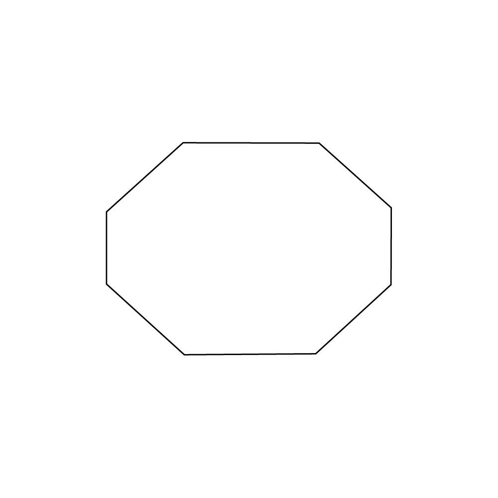 ADHESIVE LABEL IN SPOOL shaped 40X30 mm