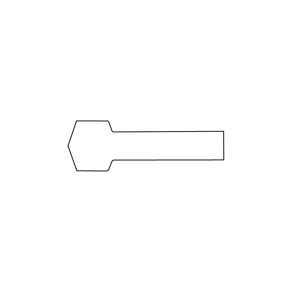 ETICHETTE AUTOADESIVE IN BOBINA Sagomate f.to 94,5x30 mm