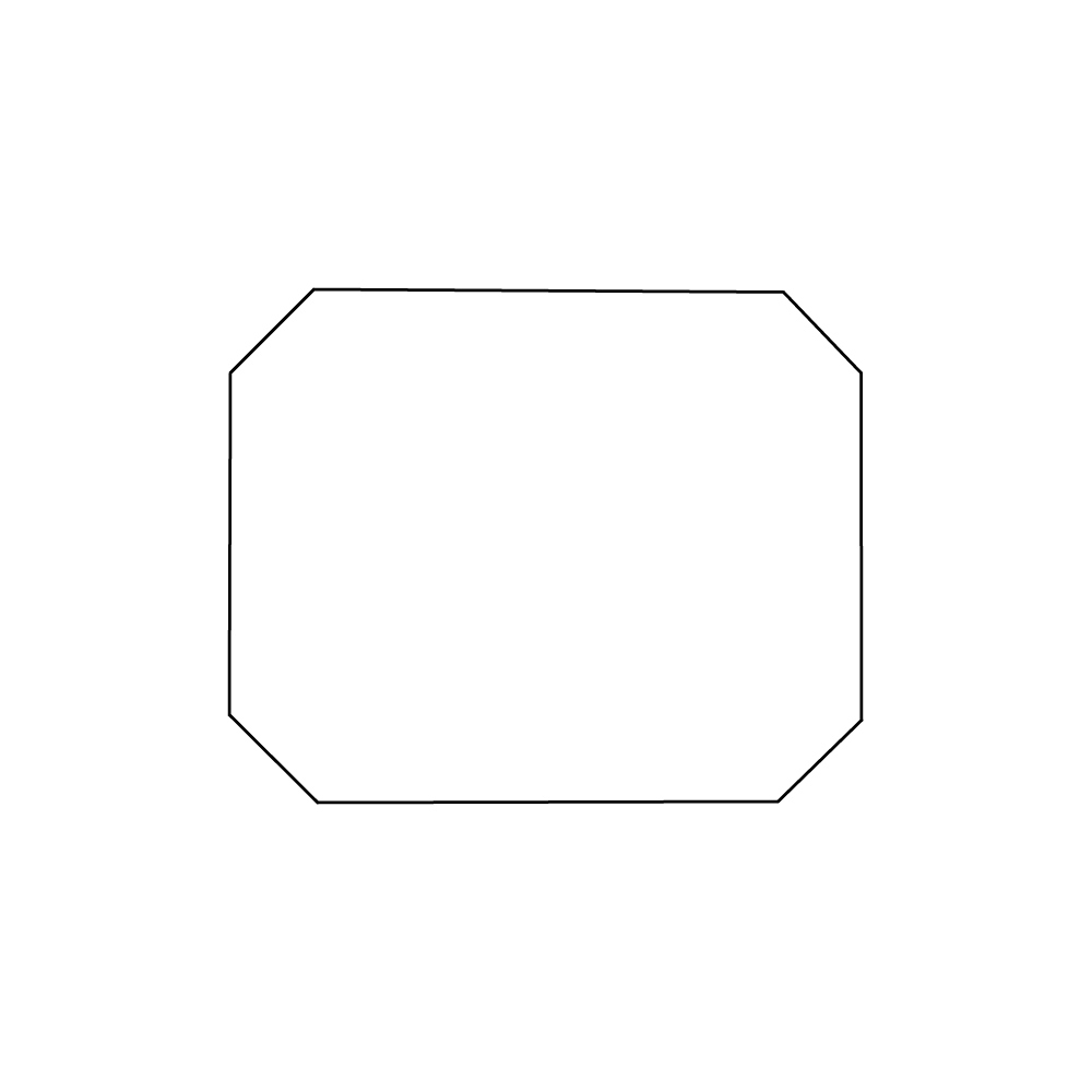 ETICHETTE AUTOADESIVE IN BOBINA Sagomate f.to 102x82 mm